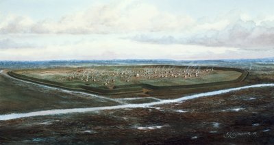 Uphall Camp, London, c100 f.Kr. af Frank Gardiner