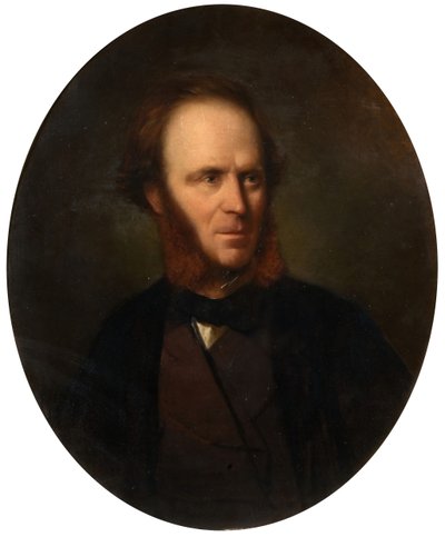 Portræt af William Costen Aitken 1817-1876, 1870. af Frank George Jackson