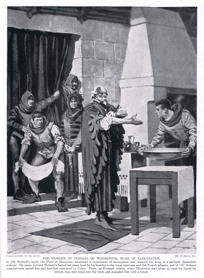 Mordet på Thomas Woodstock, hertug af Gloucester AD1336, 1920