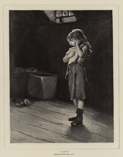 Alene af Frank Holl