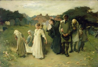 Hendes førstefødtes død af Frank Holl