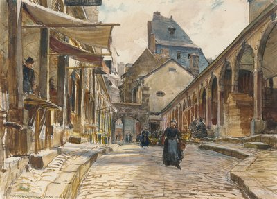 Markedsdag, Dinan af Frank Lewis Emanuel