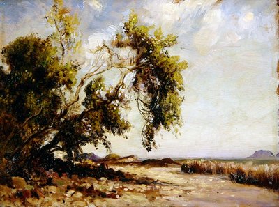 Paimpol, Bretagne (olie om bord) af Frank Lewis Emanuel