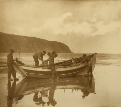 Beaching the Gratitude, ca. 1890
