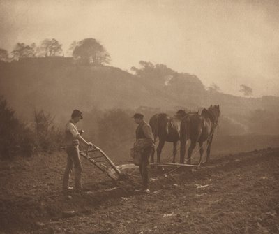 Aftensmad, ca. 1890. af Frank Meadow. Sutcliffe