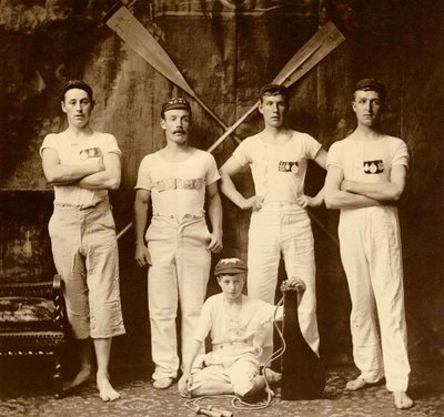 Whitby Friendship Roing Club Crew, Whitby, England. 1901 af Frank Meadow Sutcliffe