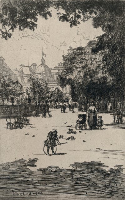 Luxembourg-haven, 1915 af Frank Milton Armington