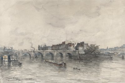 The Isle, Paris (Pont Neuf) af Frank Myers Boggs