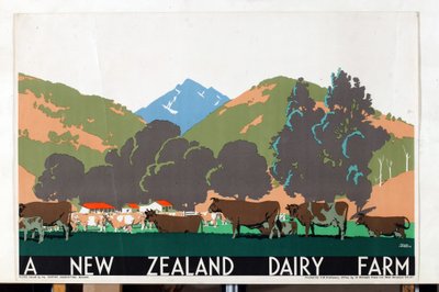 A New Zealand Dairy Farm, fra serien 