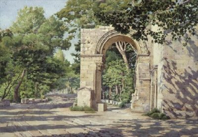 Les Aliscamps, Arles af Frank Randal