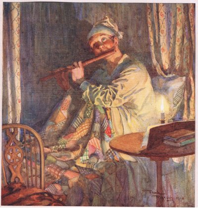 Luften var "Away with melancholy.", ca. 1920 (farvelitografi) af Frank Reynolds