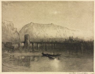 Ehrenbreitstein til Coblenz, nr. 1 af Frank Short