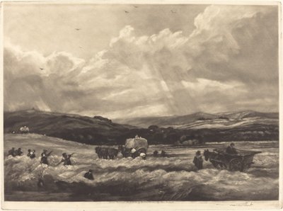 Hayfield i Yorkshire, 1904. af Frank Short