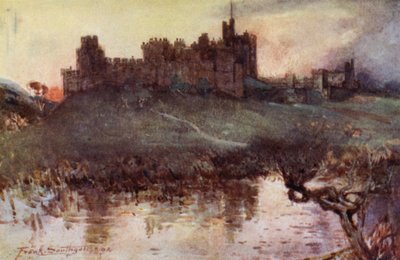 Alnwick Castle af Frank Southgate