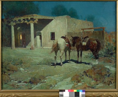 Sydnatten, 1927 af Frank Tenney Johnson