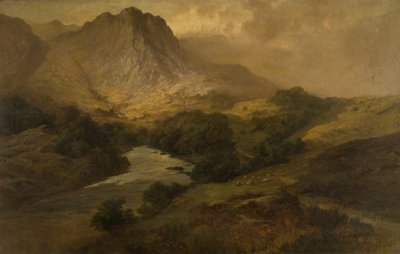 Eel Crag, Borrowdale af Frank Thomas Carter
