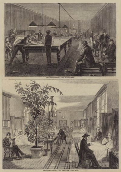 Betlehem Hospital af Frank Vizetelly