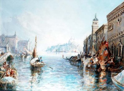 Venedig (en af et par) af Frank Wasley