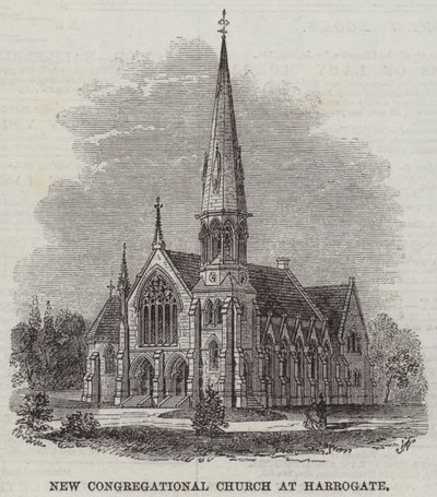 New Congregational Church i Harrogate af Frank Watkins