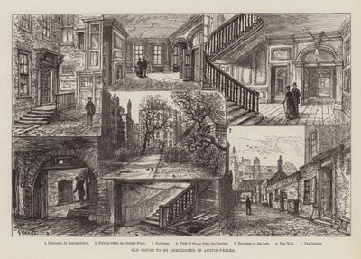 Gammelt hus skal rives ned i Austin-Friars af Frank Watkins