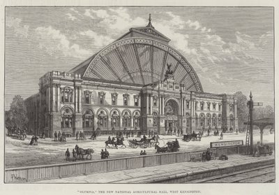 Olympia, den nye nationale landbrugshal, West Kensington af Frank Watkins