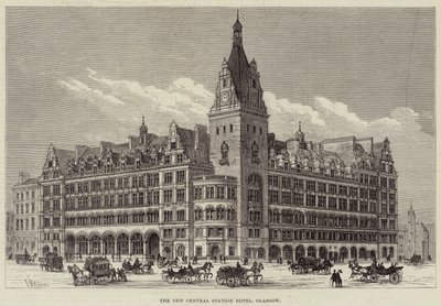 The New Central Station Hotel, Glasgow af Frank Watkins
