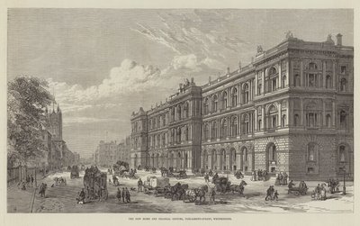 The New Home and Colonial Offices, Parliament-Street, Westminster af Frank Watkins