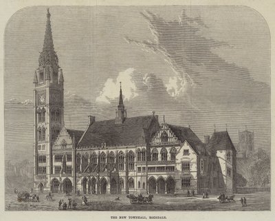 Det nye rådhus, Rochdale af Frank Watkins