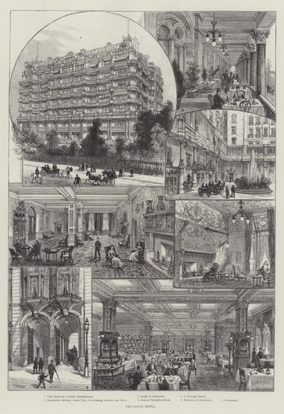 Savoy Hotel af Frank Watkins
