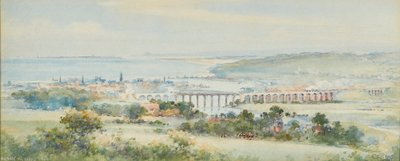 Berwick (akvarel) af Frank Watson Wood