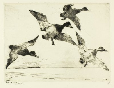 rødhårede af Frank Weston Benson
