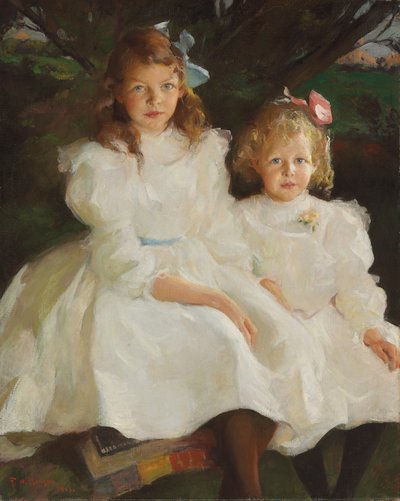 To små piger af Frank Weston Benson