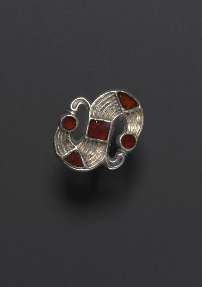 Eagle Fibula, 500-tallet af Frankish School