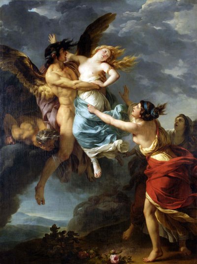 Voldtægten af Orithyia, 1782. af François André Vincent