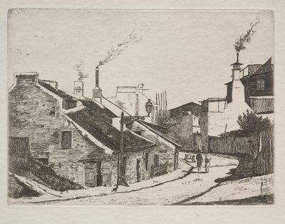 Country Street i Alouette af François Bonvin