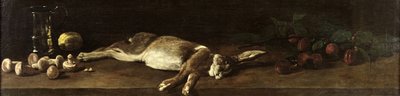 Stilleben med en hare, 1863 af François Bonvin