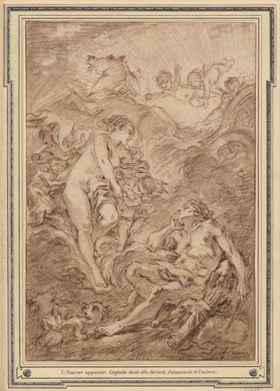 Aurora og Cephalus af François Boucher