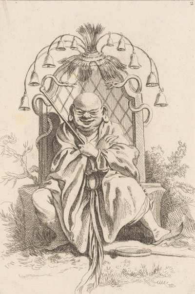 Kinesisk læge, 1738-45. af François Boucher