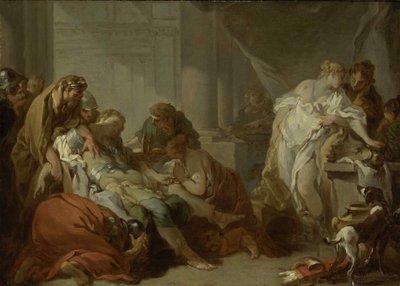 Meleagers død, 1727. af François Boucher