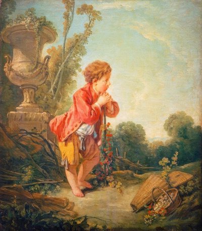 Den lille vinmager af François Boucher
