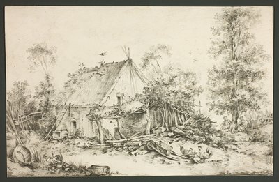 Gårdsgård af François Boucher