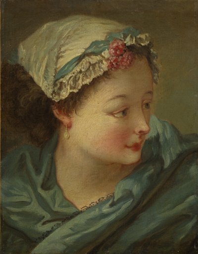 Leder af en ung kvinde af François Boucher