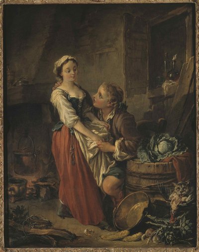 Den smukke kok, 1735. af François Boucher