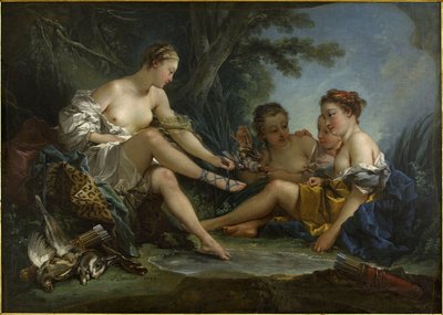 Le Repos des nymphes au retour de la chasse, også kendt som Le Retour de chasse de Diane af François Boucher
