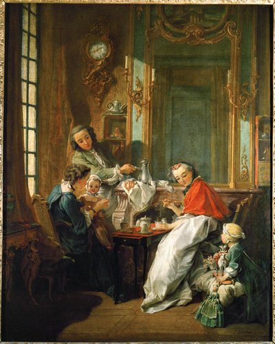 Le dejeuner - frokosten ... af François Boucher