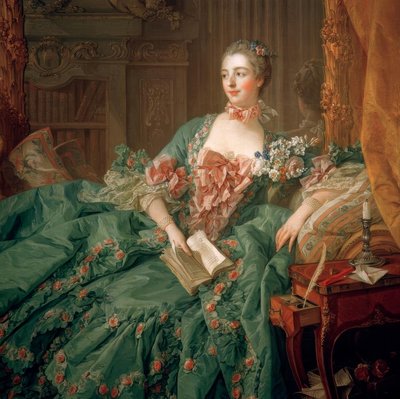 Madame de Pompadour af François Boucher