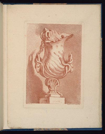 Tallerken 4, Livre de vases (Vasernes Bog) af François Boucher