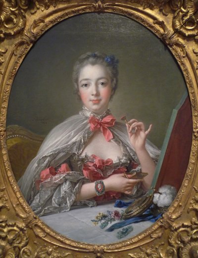 Portræt af Marquise de Pompadour 1721-1764, 1750 af François Boucher
