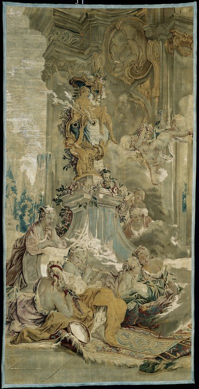 Psyches indgang til Amors palads [venstre fragment], fra The Story of Psyche af François Boucher