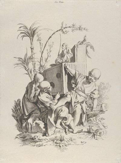 Synet, 1720-70. af François Boucher
